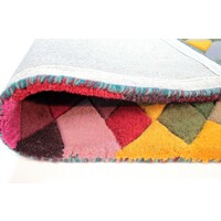 flycarpets KINGSTON VLOERKLEED LAAGPOLIG - 100% WOL - GEO MODERN - MULTI