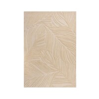 flycarpets MODERN WOLLEN VLOERKLEED - LINO LEAF NATUREL / CREME