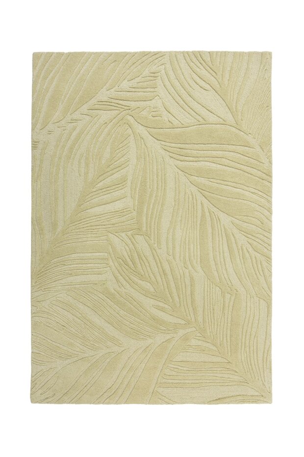 Modern Wollen vloerkleed - Lino Leaf Salie Groen Modern Wollen vloerkleed - Lino Leaf Salie Groen