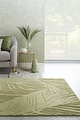 Modern Wollen vloerkleed - Lino Leaf Salie Groen