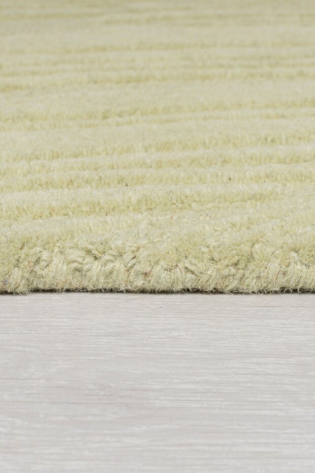 Modern Wollen vloerkleed - Lino Leaf Salie Groen Modern Wollen vloerkleed - Lino Leaf Salie Groen