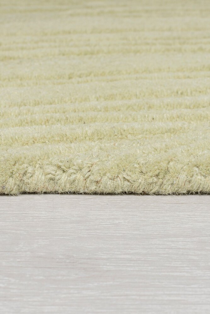 Modern Wollen vloerkleed - Lino Leaf Salie Groen Modern Wollen vloerkleed - Lino Leaf Salie Groen