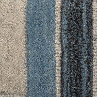 flycarpets RUSSO VLOERKLEED LAAGPOLIG - 100% WOL - GEO MODERN - NATUREL / MULTI