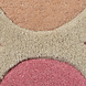 Rond wollen vloerkleed - Reverie Roze/Blauw Rond wollen vloerkleed - Reverie Roze/Blauw