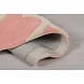 Rond wollen vloerkleed - Reverie Roze/Blauw Rond wollen vloerkleed - Reverie Roze/Blauw