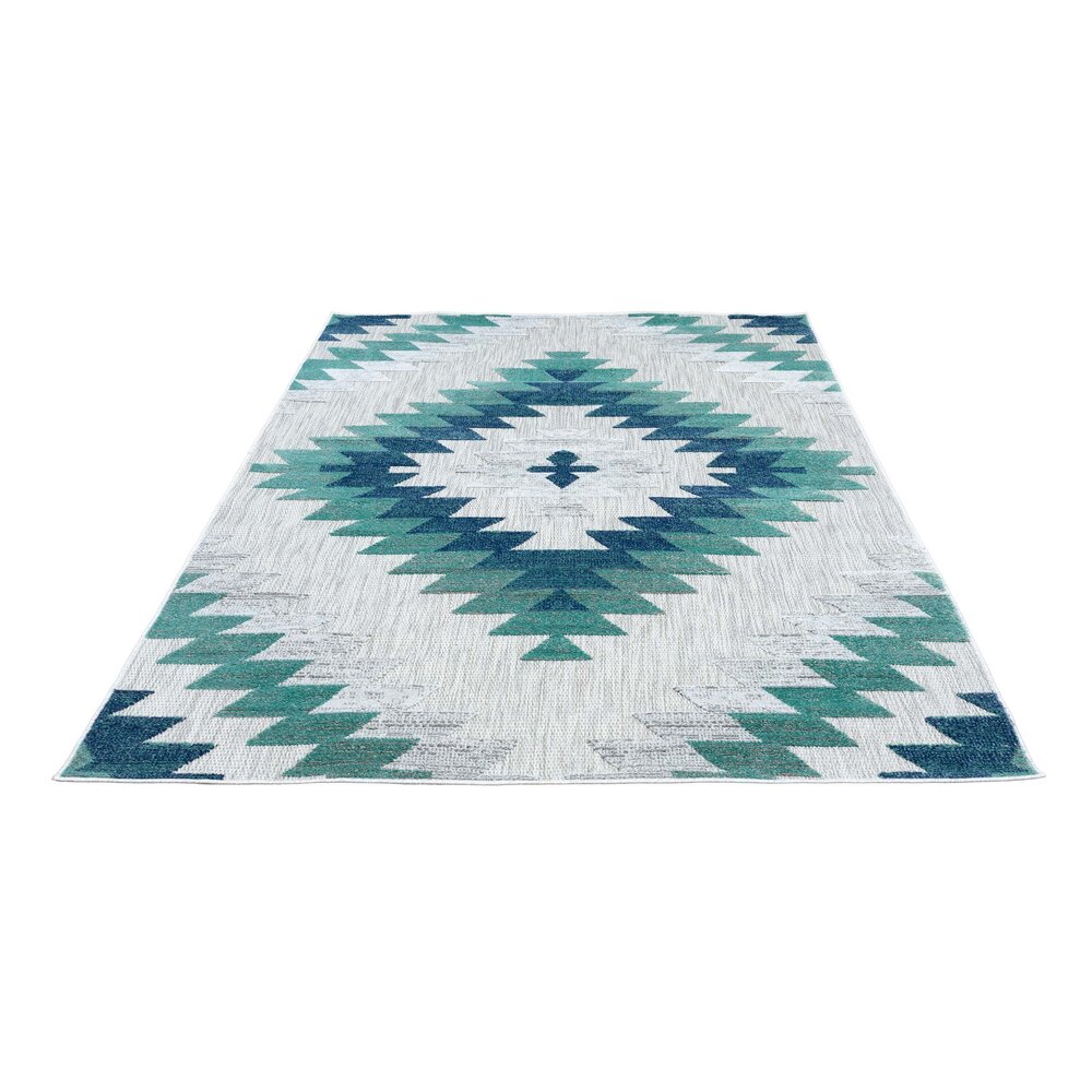 LILAH INDOOR & OUTDOOR BLAUW VLOERKLEED BOHO