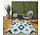 Lilah Indoor & Outdoor Blauw vloerkleed - Boho