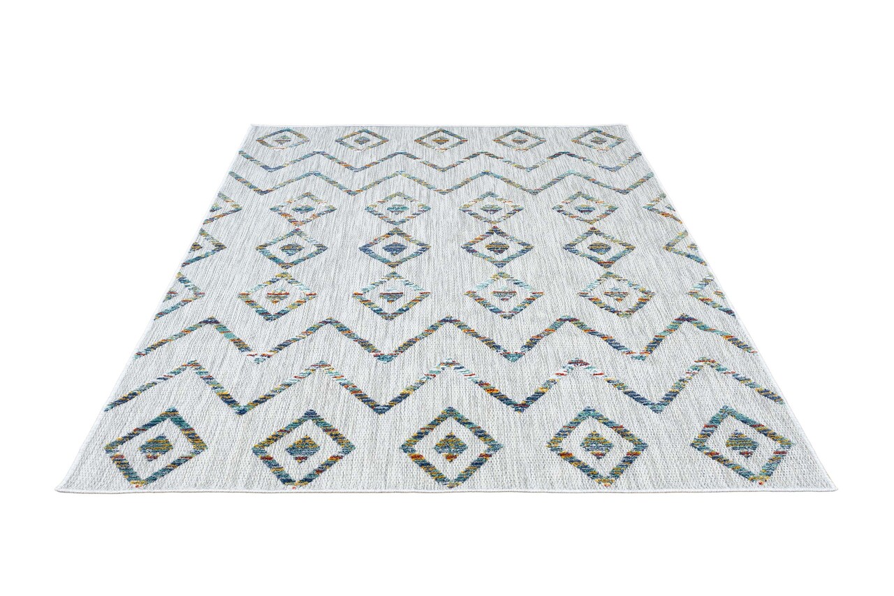 Lilah Indoor & Outdoor Multi vloerkleed - Geruit Lilah Indoor & Outdoor Multi vloerkleed - Geruit