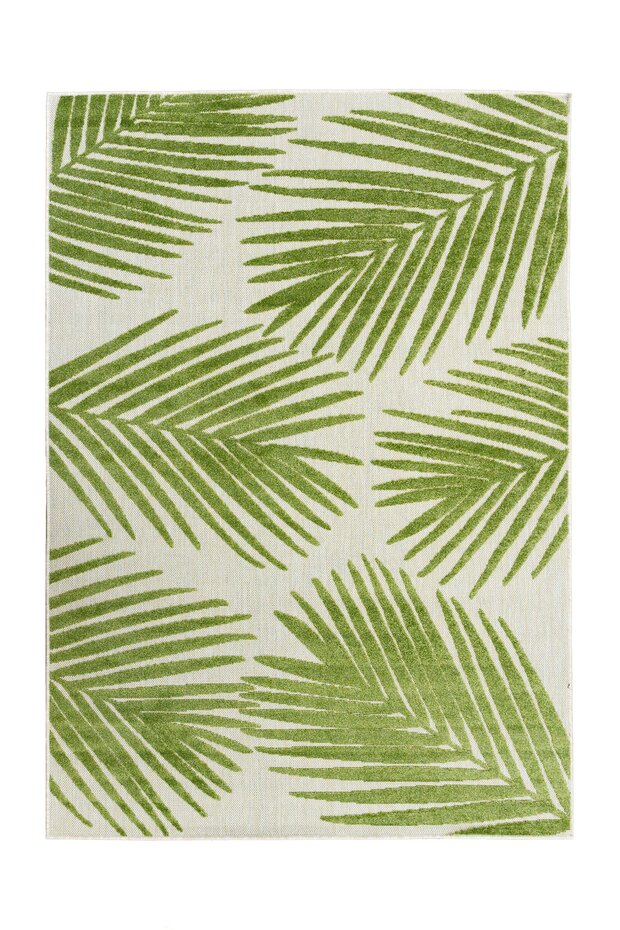 Lilah Indoor & Outdoor Groen vloerkleed - Gebloemd