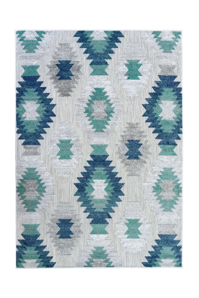 Lilah Indoor & Outdoor Blauw vloerkleed - Boho Lilah Indoor & Outdoor Blauw vloerkleed - Boho