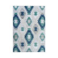 LILAH INDOOR & OUTDOOR BLAUW VLOERKLEED BOHO