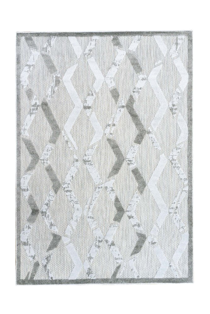 Lilah Indoor & Outdoor Grijs vloerkleed - Geruit Lilah Indoor & Outdoor Grijs vloerkleed - Geruit