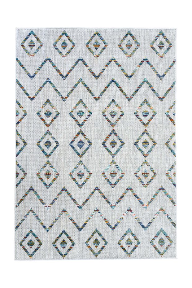 Lilah Indoor & Outdoor Multi vloerkleed - Geruit Lilah Indoor & Outdoor Multi vloerkleed - Geruit