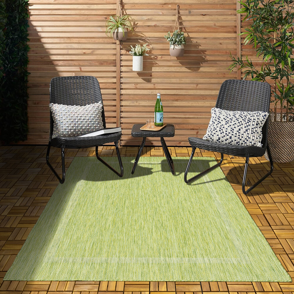 Capri Buitenkleed Indoor & Outdoor Groen Capri Buitenkleed Indoor & Outdoor Groen