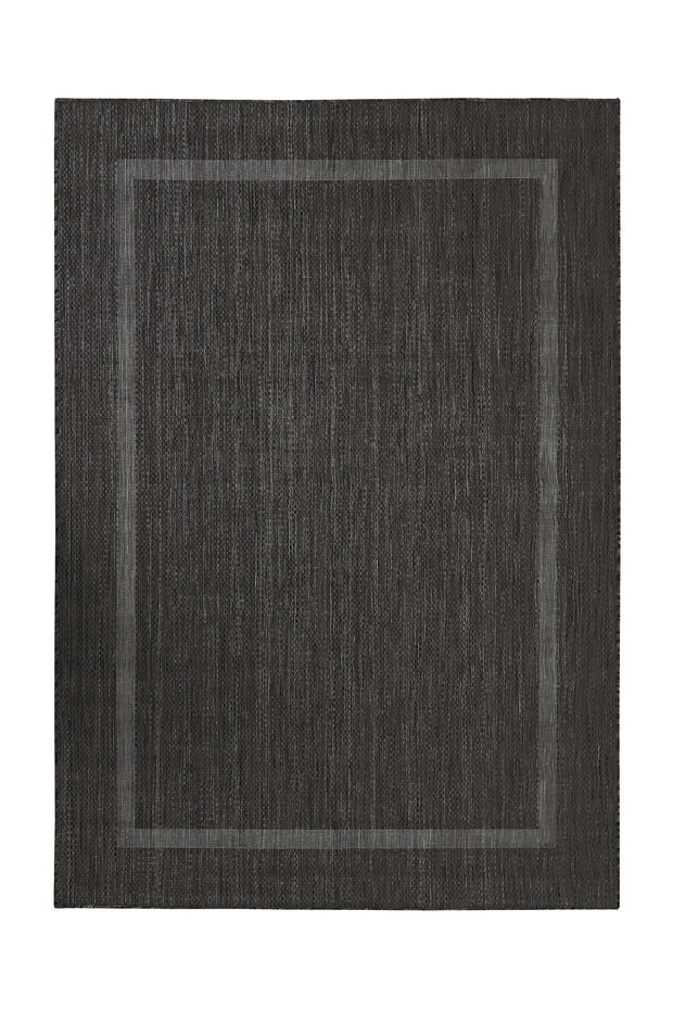 Effen buitenkleed - Capri Zwart Effen buitenkleed - Capri Zwart