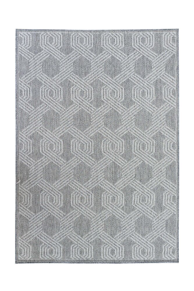 Belize Indoor & Outdoor Grijs vloerkleed - Belize Indoor & Outdoor Grijs vloerkleed -