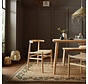Maisie vloerkleed - Laagpolig - Jute - Kader Modern - Naturel / Beige / Zwart