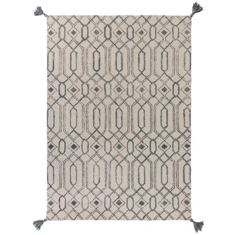 Pietro vloerkleed - Laagpolig Modern - Grijs Pietro vloerkleed - Laagpolig Modern - Grijs