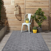 CAPRENIA BUITENKLEED DONKERGRIJS VLOERKLEED INDOOR & OUTDOOR