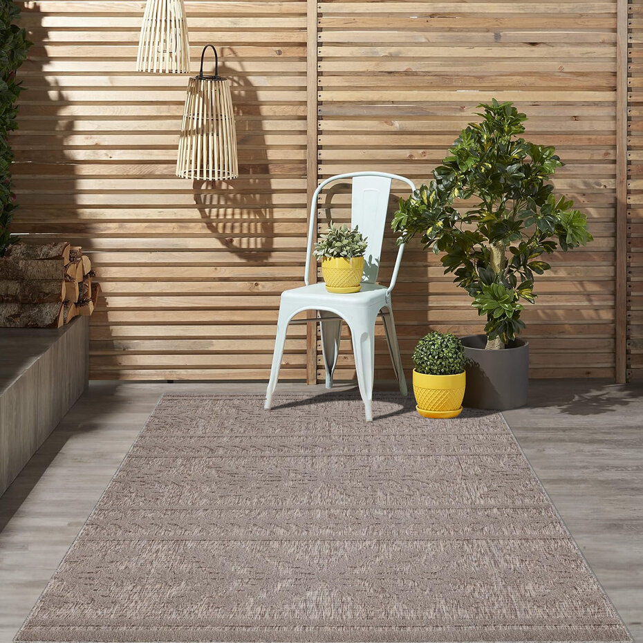 Caprenia Buitenkleed Bruin vloerkleed - Indoor & Outdoor