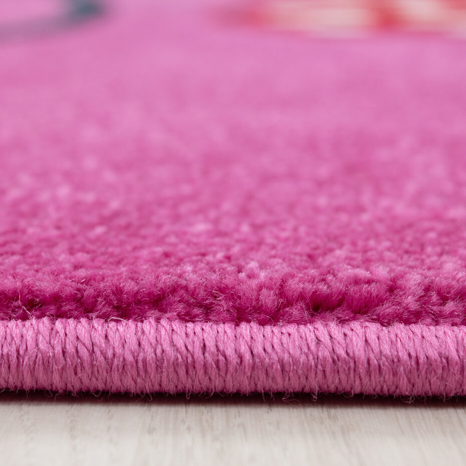 Kids Kinderkamer Uil Paars vloerkleed - Kids Kinderkamer Uil Paars vloerkleed -