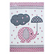 Kids Kinderkamer Olifant Roze vloerkleed - Kids Kinderkamer Olifant Roze vloerkleed -