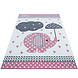 Kids Kinderkamer Olifant Roze vloerkleed - Kids Kinderkamer Olifant Roze vloerkleed -