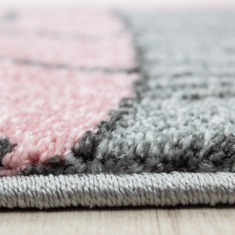 Kids Kinderkamer Beer Roze vloerkleed -