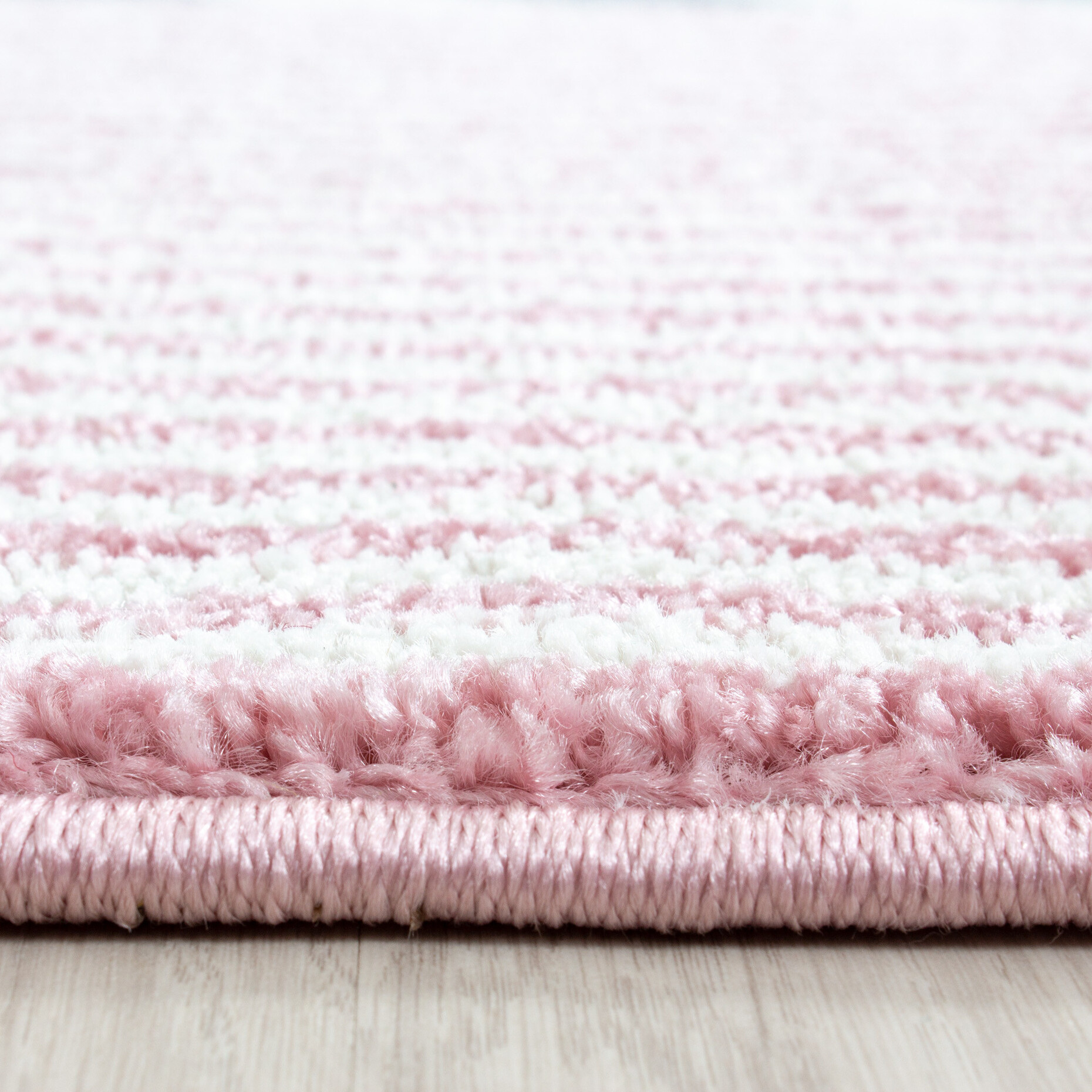 Kids Kinderkamer Hart En Ster Roze vloerkleed - - 200 X 290 CM