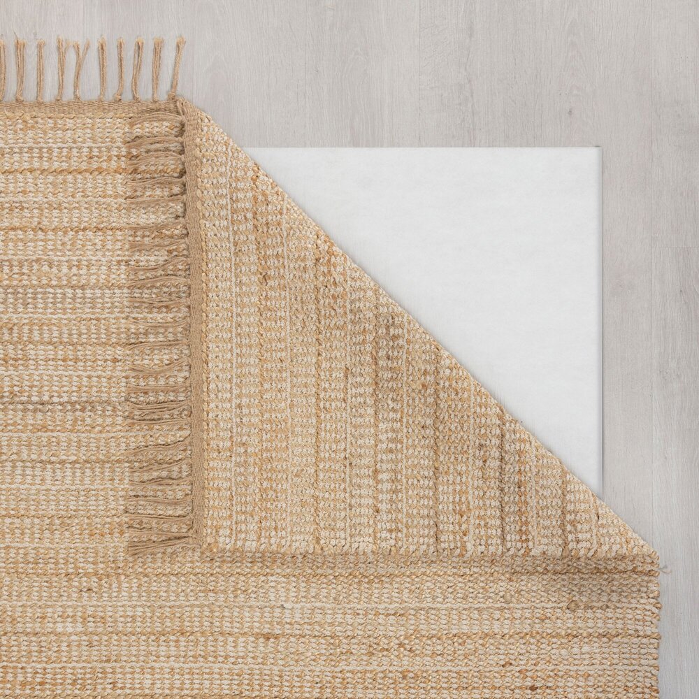 Loper - Levi Jute Modern Effen Handgeweven - Laagpolig - Naturel 60X230 Cm Loper - Levi Jute Modern Effen Handgeweven - Laagpolig - Naturel 60X230 Cm