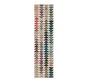 Loper - Archer Modern Laagpolig - 100% Wol - Geo - Multi 60X230 Cm