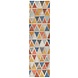 Loper - Moretz Modern Laagpolig - 100% Wol - Geo - Multi 60X230 Cm Loper - Moretz Modern Laagpolig - 100% Wol - Geo - Multi 60X230 Cm