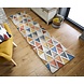 Loper - Moretz Modern Laagpolig - 100% Wol - Geo - Multi 60X230 Cm Loper - Moretz Modern Laagpolig - 100% Wol - Geo - Multi 60X230 Cm