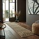 Loper - Luis Modern Laagpolig - Jute - Naturel / Beige / Zwart 60X230 Cm Loper - Luis Modern Laagpolig - Jute - Naturel / Beige / Zwart 60X230 Cm
