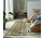 Loper - Rowen Patterned Modern Laagpolig - Jute - Naturel / Beige / Zwart 60X230 Cm