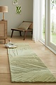 Moderne Loper Wol - Lino Leaf Salie Groen