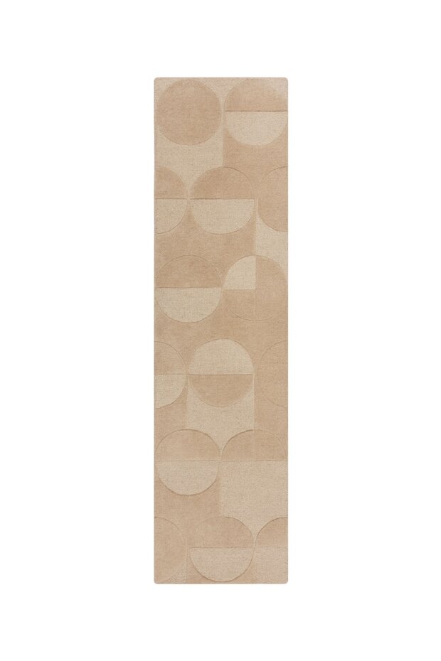 Modern Wollen Loper - Gigi Naturel / Beige Modern Wollen Loper - Gigi Naturel / Beige