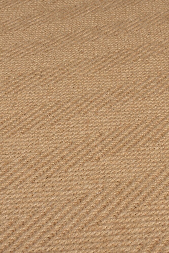 Jute Loper - Kira Naturel / Zwart