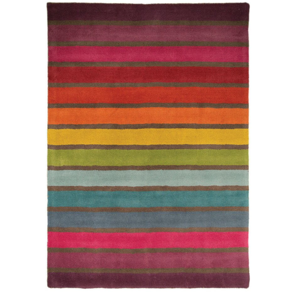 Modern Wollen vloerkleed - Candy Multi