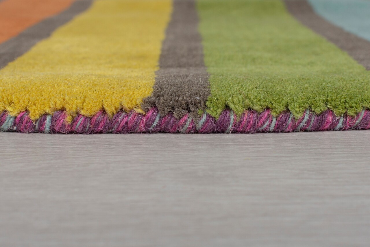 Rond Modern vloerkleed - Candy Multi Rond Modern vloerkleed - Candy Multi