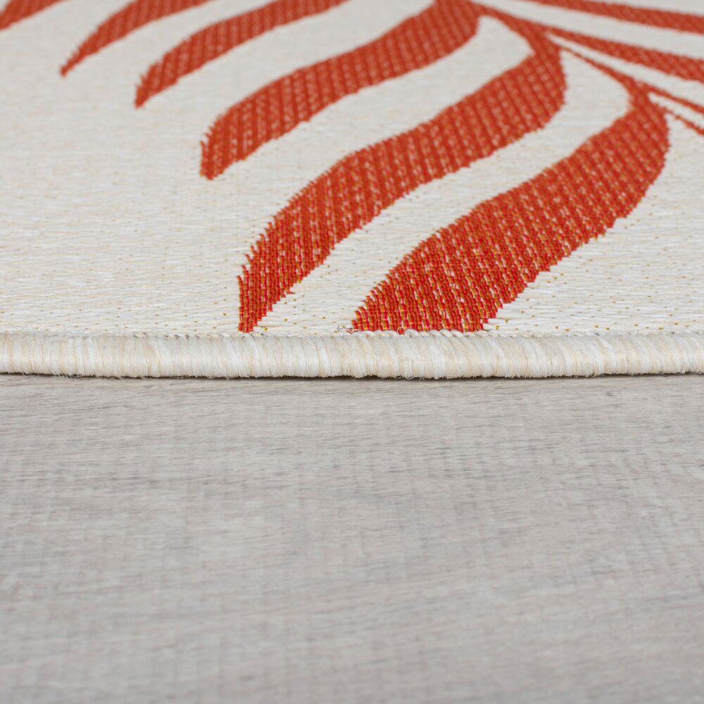 Rond Buitenkleed - Hawaii Leaf Kleurrijk