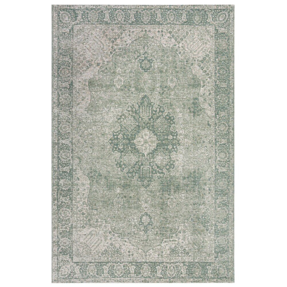 Vintage vloerkleed - Antique Traditioneel Groen Vintage vloerkleed - Antique Traditioneel Groen