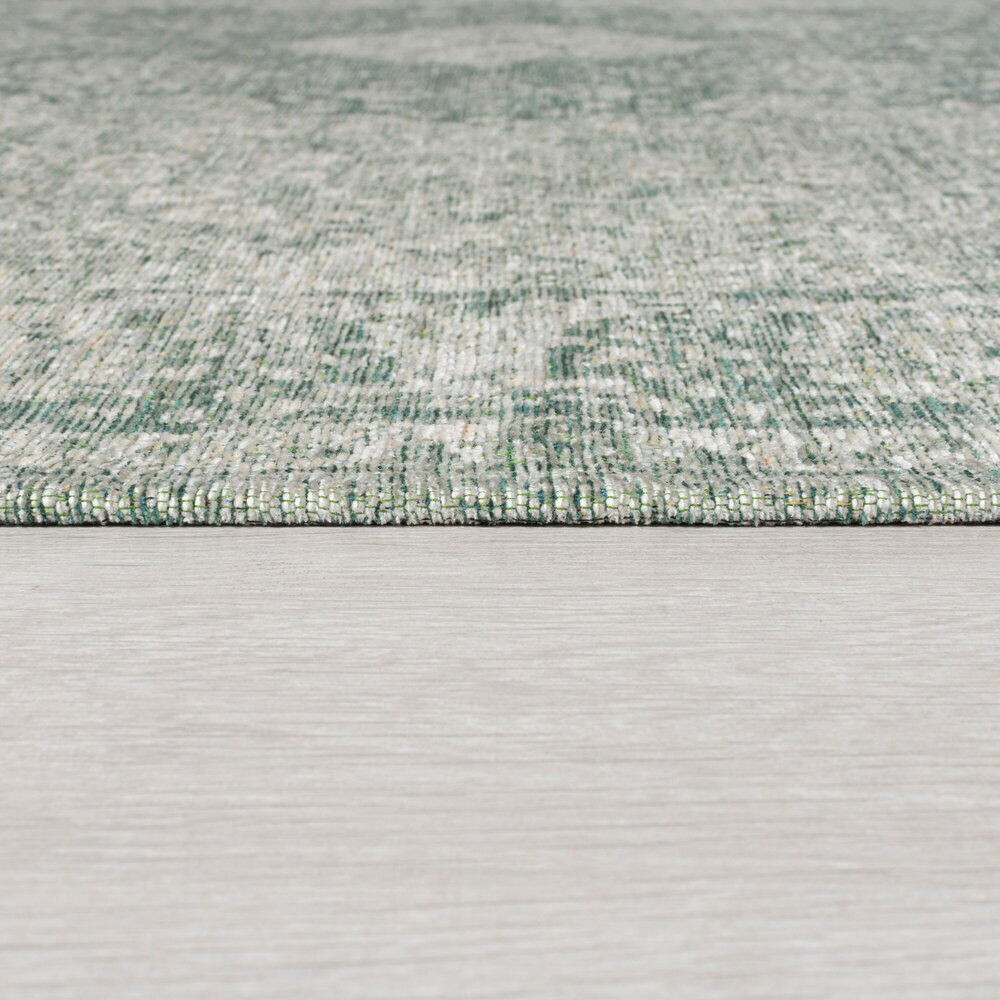 Vintage vloerkleed - Antique Traditioneel Groen Vintage vloerkleed - Antique Traditioneel Groen