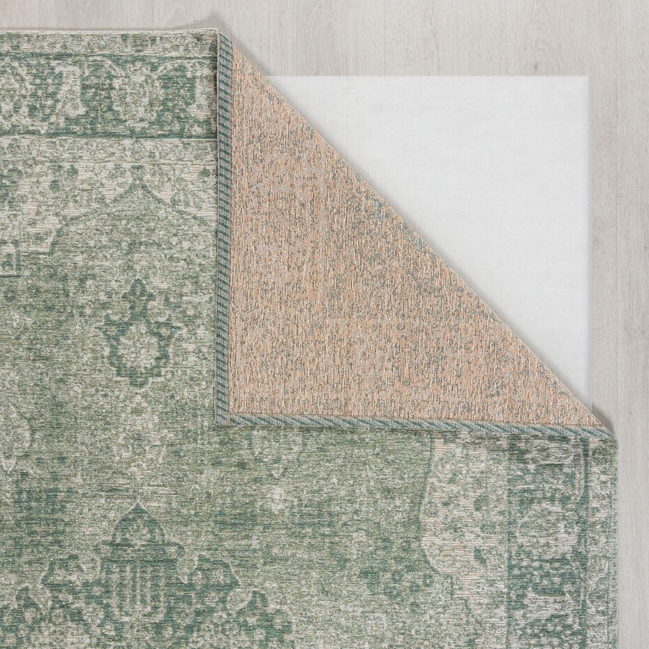 Vintage vloerkleed - Antique Traditioneel Groen Vintage vloerkleed - Antique Traditioneel Groen