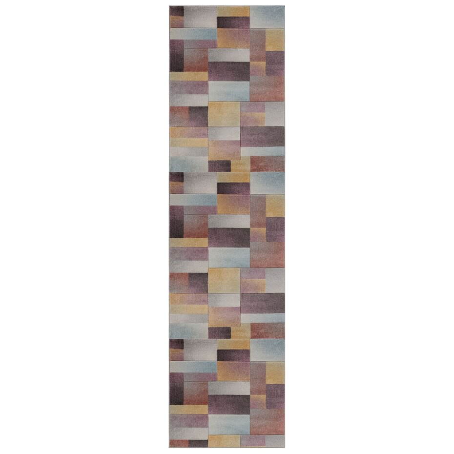 Moderne Loper - Lilia Kleurrijk 60X230 Cm Moderne Loper - Lilia Kleurrijk 60X230 Cm