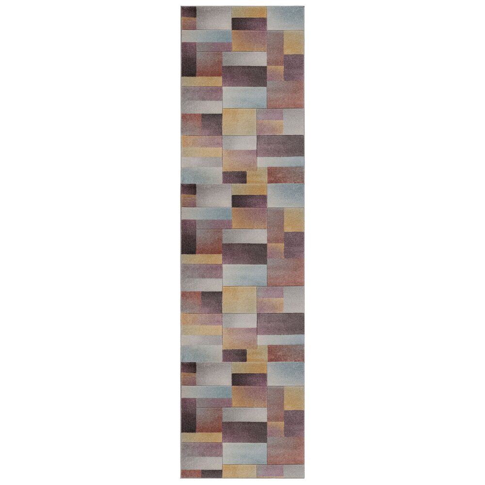 Moderne Loper - Lilia Kleurrijk 60X230 Cm Moderne Loper - Lilia Kleurrijk 60X230 Cm