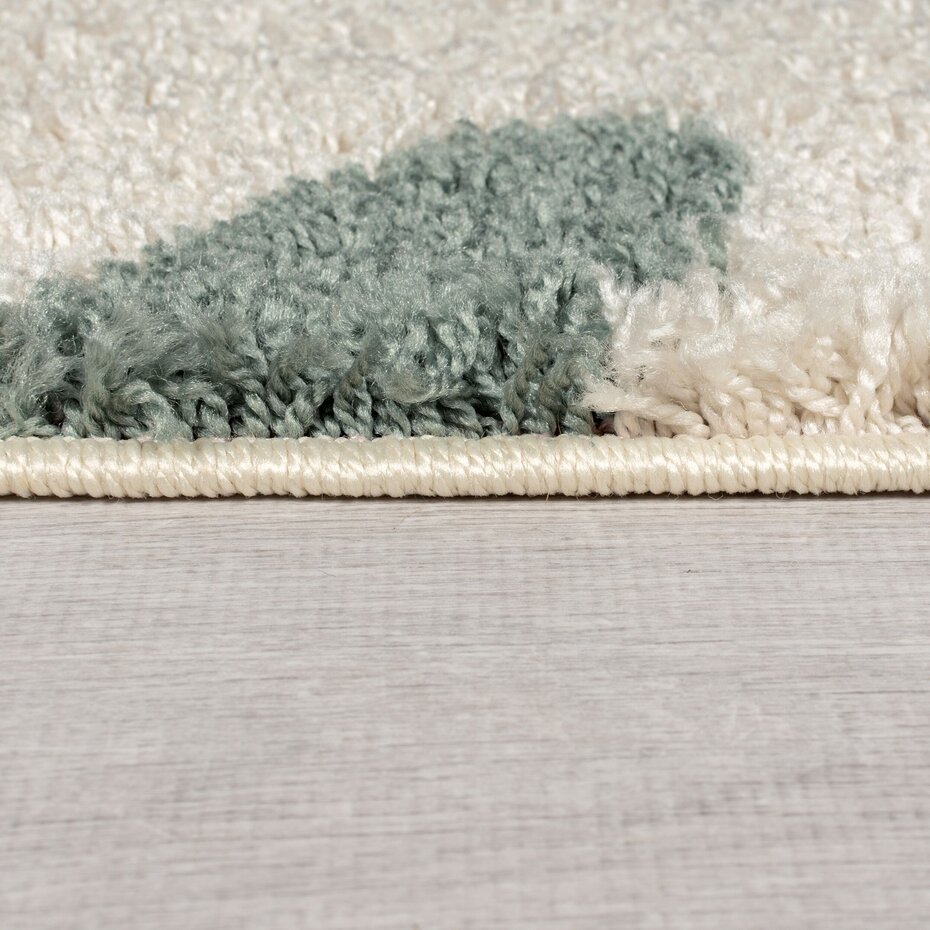 Hoogpolig vloerkleed - Squiggle Multi