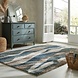 Hoogpolig vloerkleed - Stream Blauw/Groen Hoogpolig vloerkleed - Stream Blauw/Groen