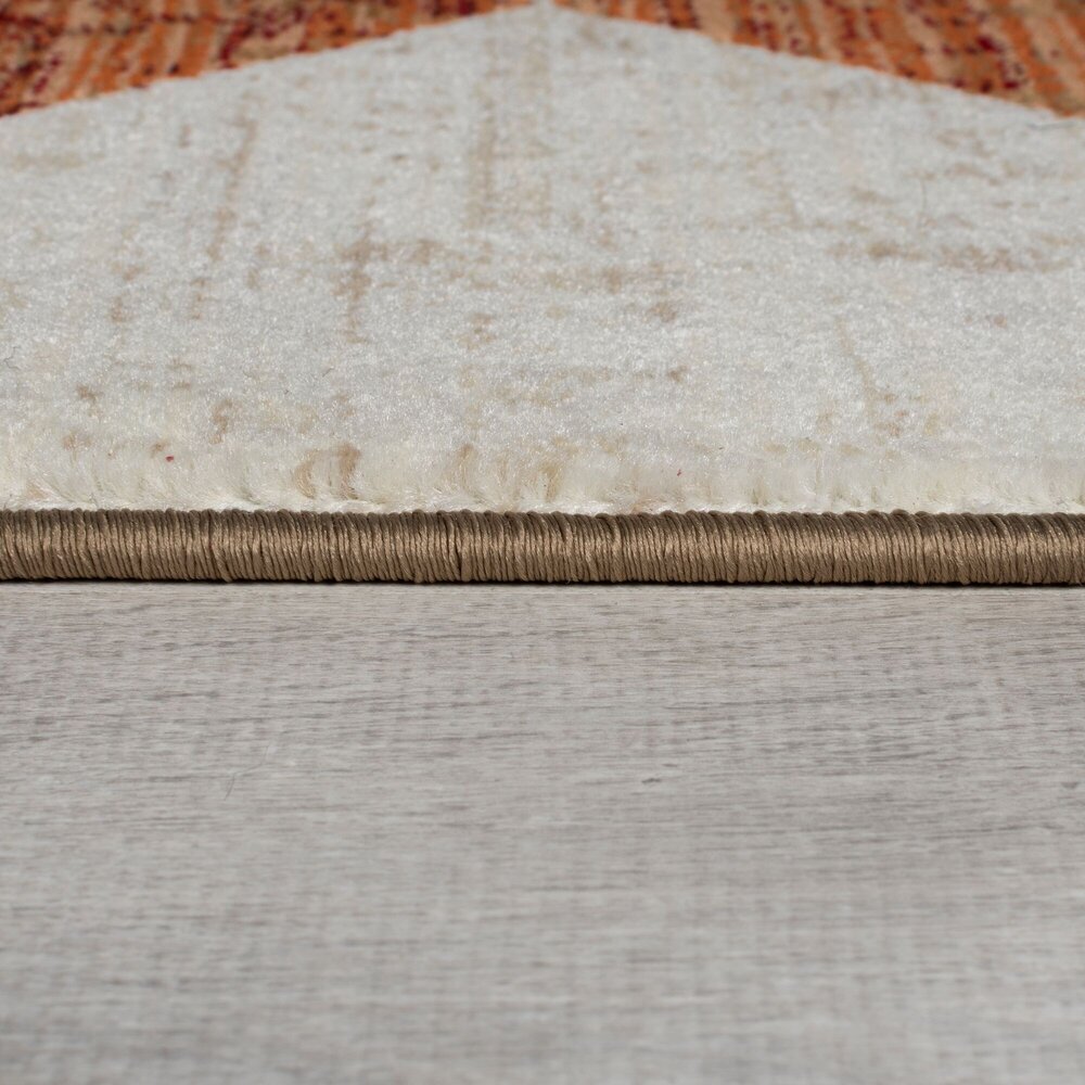 Modern vloerkleed - Bradley Geo Rood Modern vloerkleed - Bradley Geo Rood