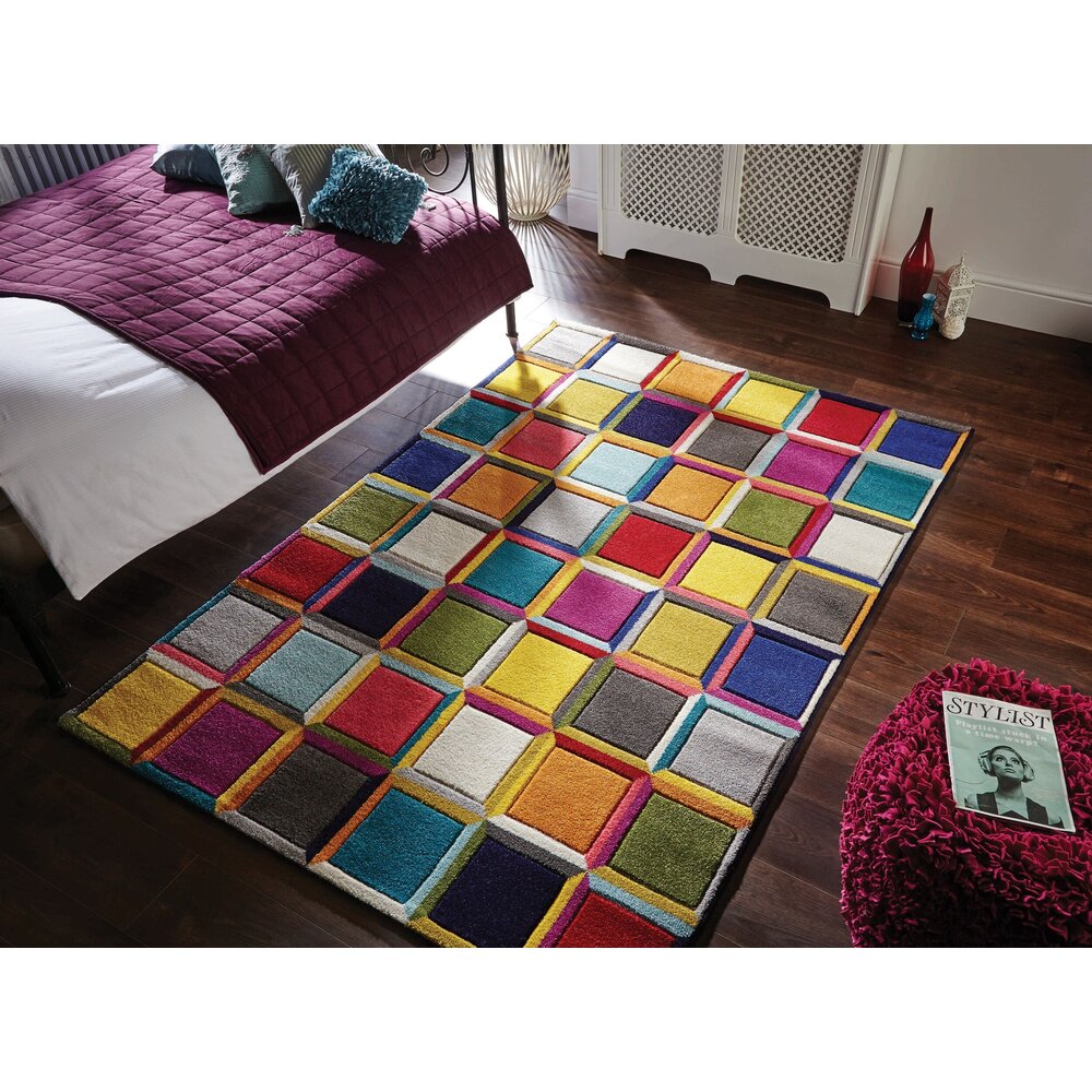 Flycarpets KLEURRIJK VLOERKLEED - WALTZ MULTI